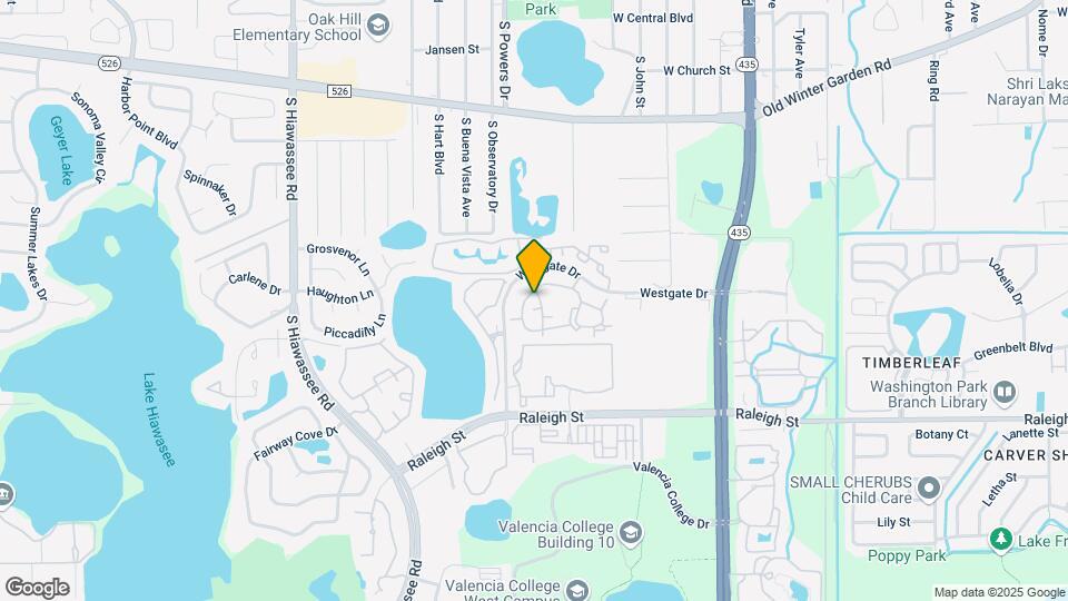 6118 Westgate Dr Map and Location Details