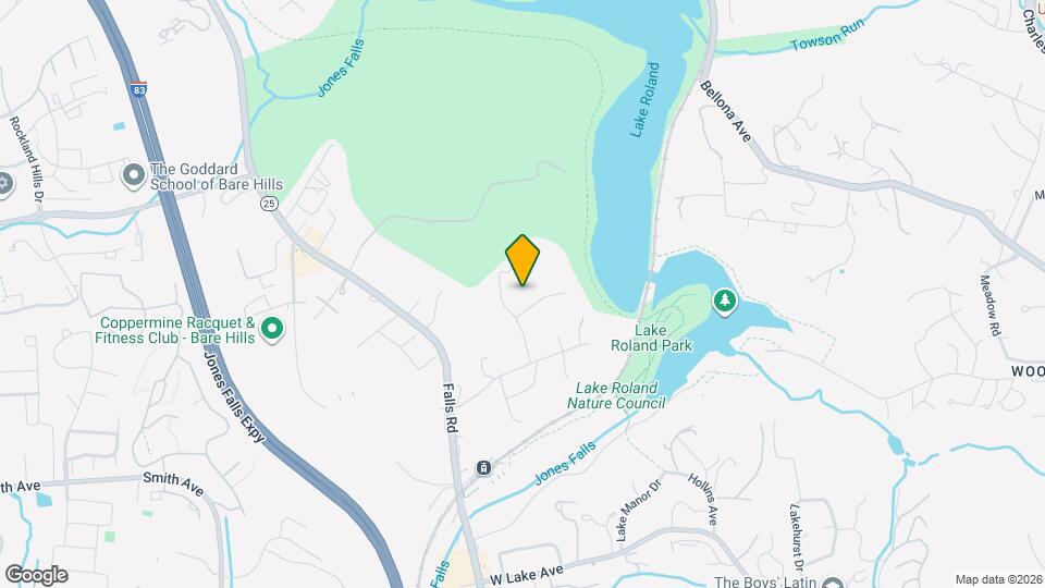 6138 Barroll Rd Map and Location Details