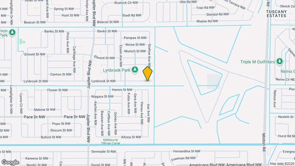 614 Lynbrook St NW Map and Location Details