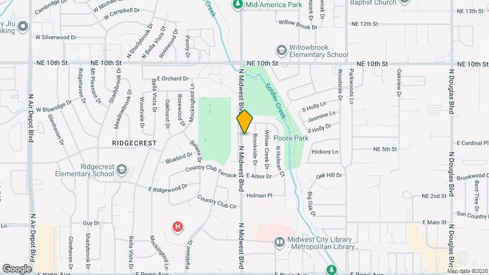800 N Midwest Blvd Map and Location Details