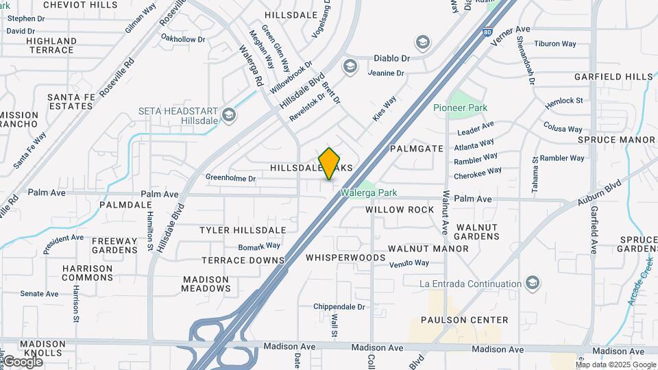 4722 Greenholme Dr Map and Location Details