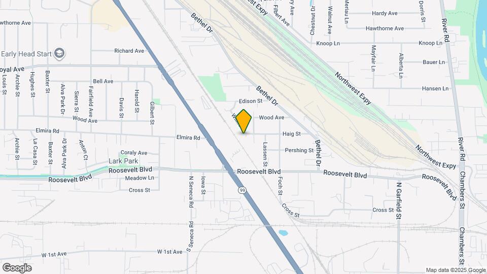 350 Wilkie St Map and Location Details