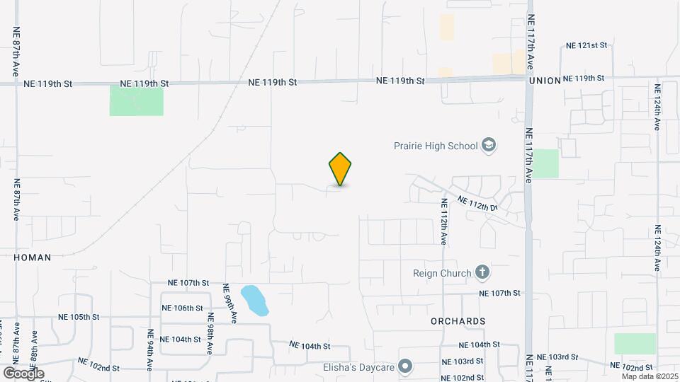 12313 NE 113th Cir Map and Location Details