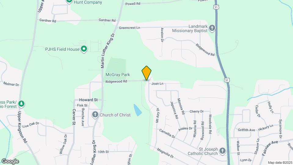 553 Mt Airy Dr Mapa y Detalles de la Ubicación