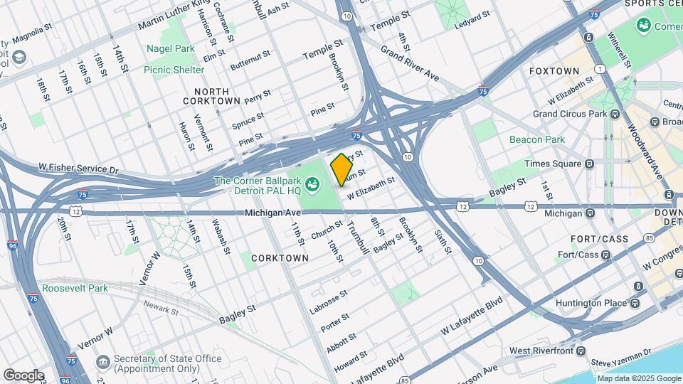 2120 Trumbull St Map and Location Details