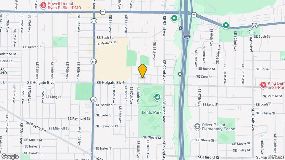 4409 SE 89th Ave, Unit B Map and Location Details