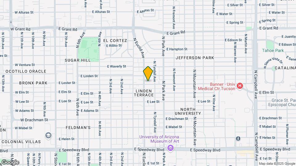 815 E Lester St Mapa y Detalles de la Ubicación