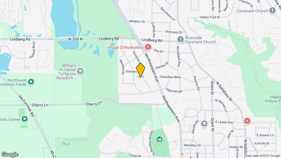 1527 Summit Dr Map and Location Details