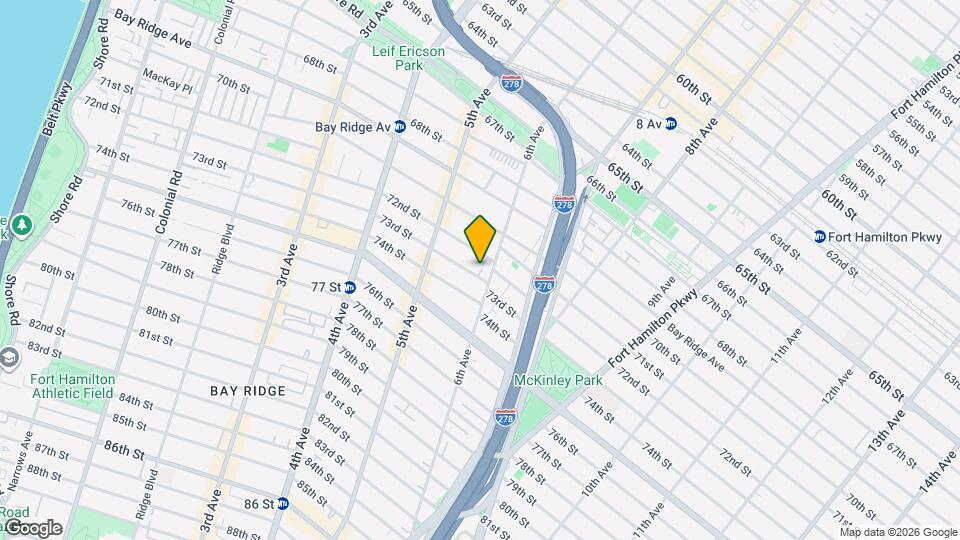 575 73rd St, Unit 2 Map and Location Details