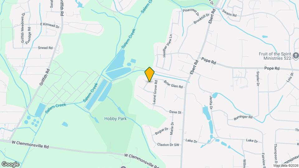 2213 Briar Glen Rd Map and Location Details