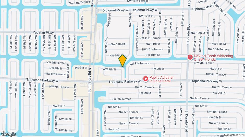 829 NW 29th Ave Map and Location Details