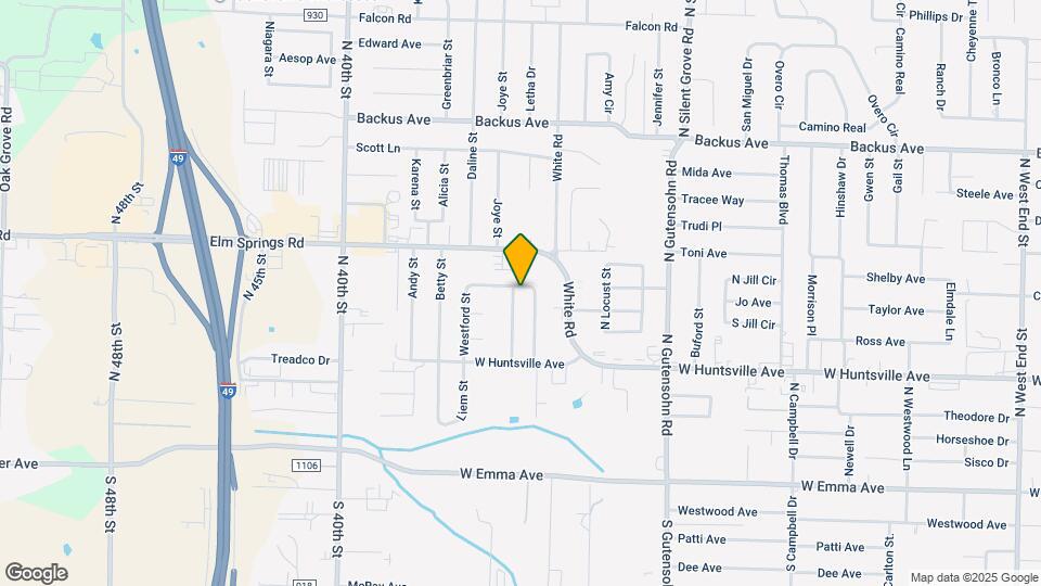 747 Westbury St Map and Location Details