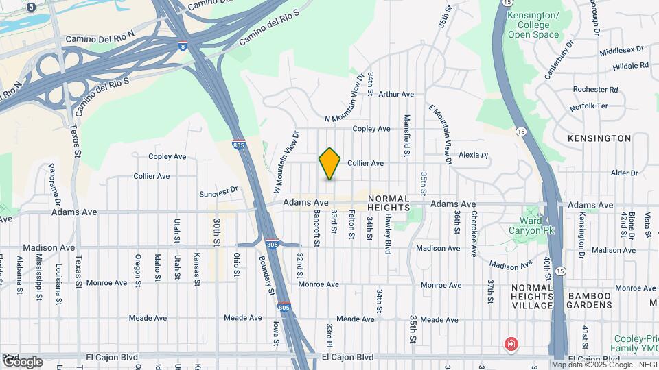 4738 33rd St Map and Location Details