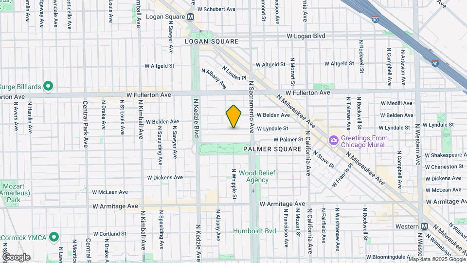 3043 W Lyndale St, Unit 1 Mapa y Detalles de la Ubicación