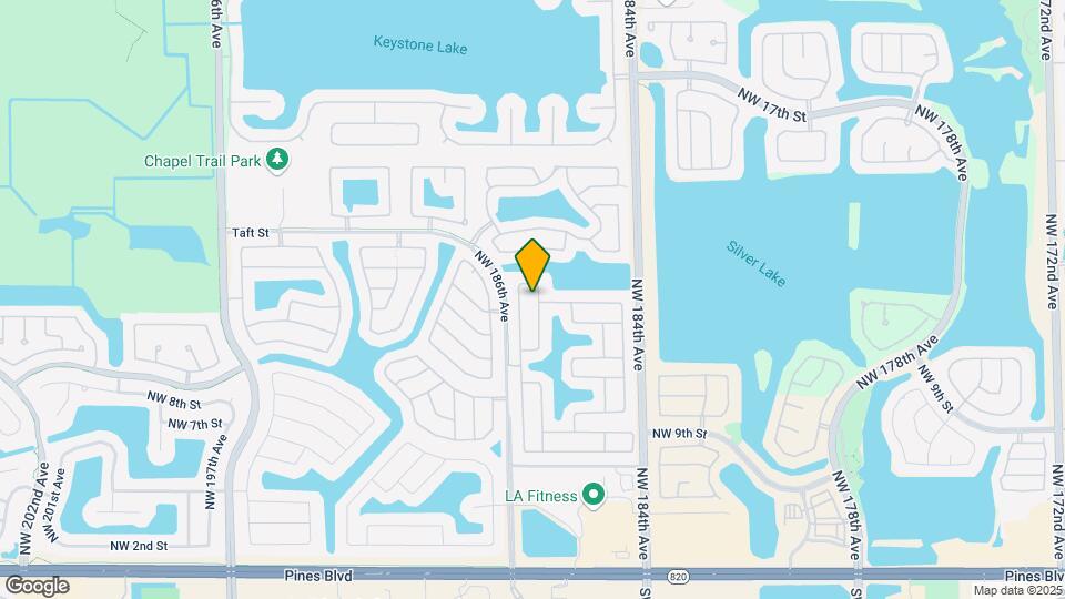 1320 NW 185th Ave Map and Location Details