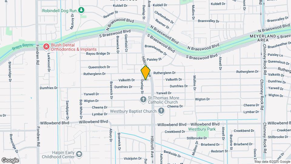5915 Valkeith Dr Mapa y Detalles de la Ubicación