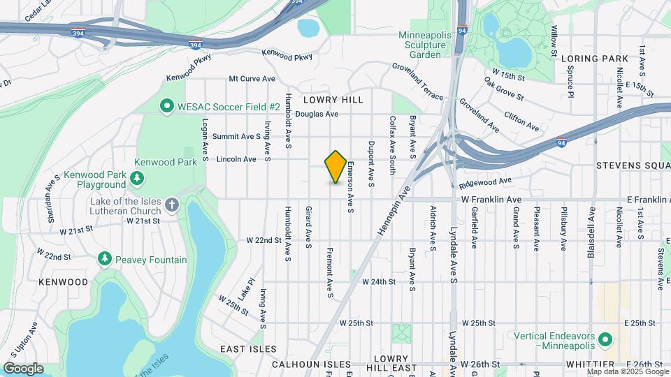 1937 Fremont Ave S Map and Location Details