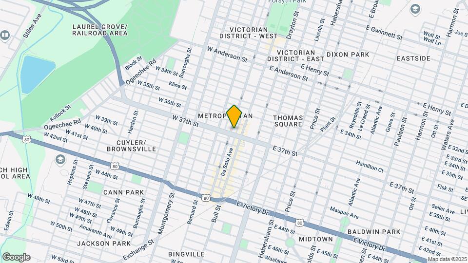 8 W 37th St Map and Location Details