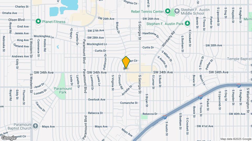2809 Westhaven Cir Map and Location Details