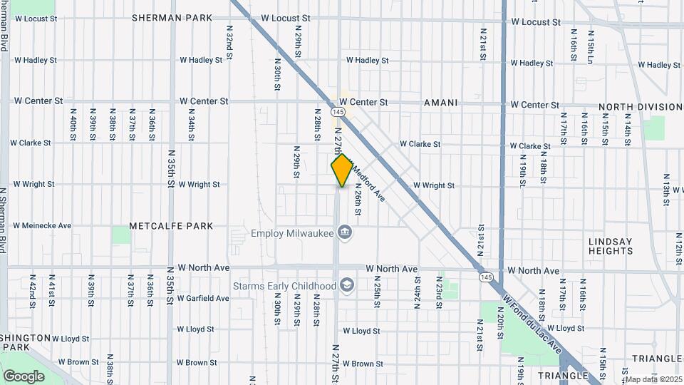 2464 N 27th St Map and Location Details