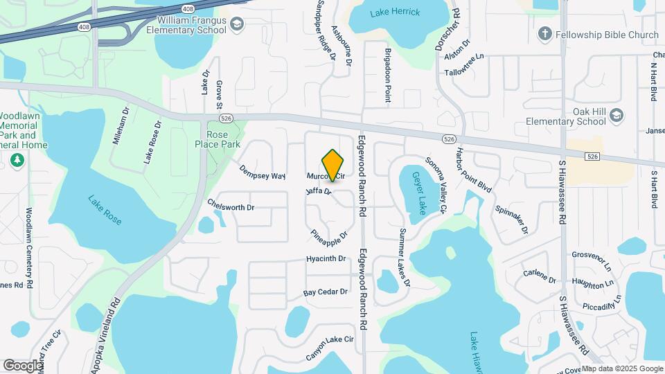 305 Minneola Dr Map and Location Details