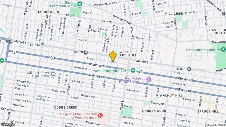 5322 Ludlow St Map and Location Details