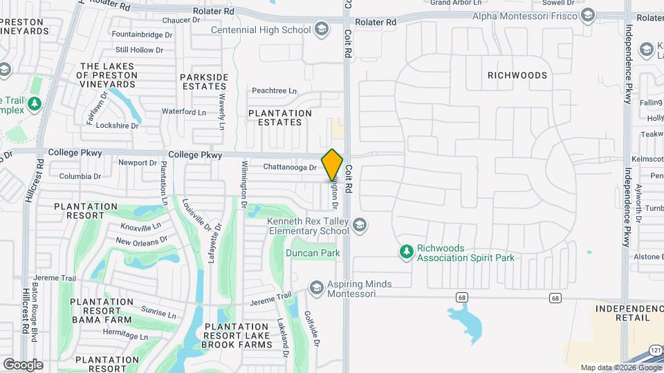 6111 Arlington Dr Map and Location Details