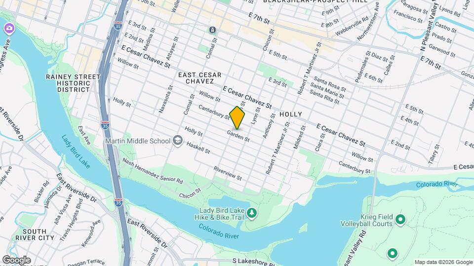 1904 Garden St Map and Location Details