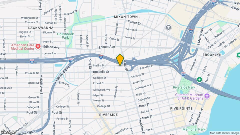 2526 Phyllis St Map and Location Details