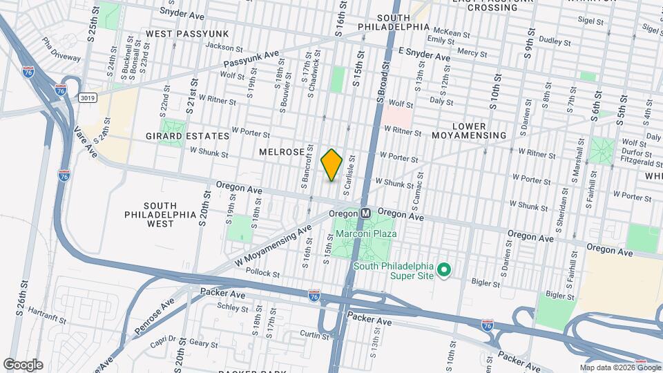2629 S Hicks St Map and Location Details