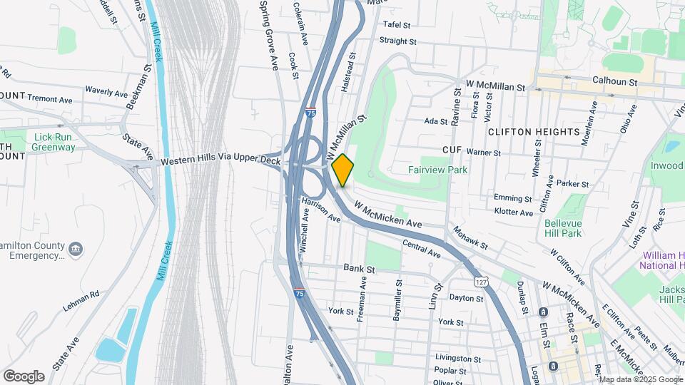649 W McMicken Ave Map and Location Details