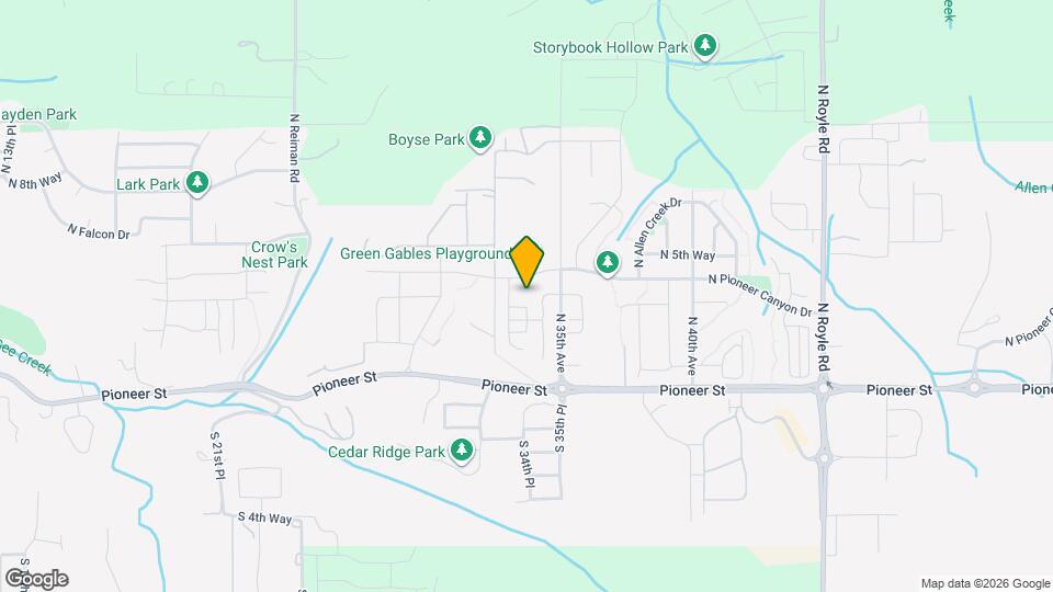 3312 N 3rd Cir Map and Location Details