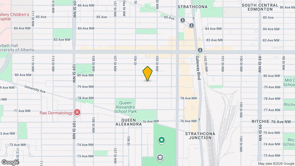 10530-10579 79 Ave NW Map and Location Details