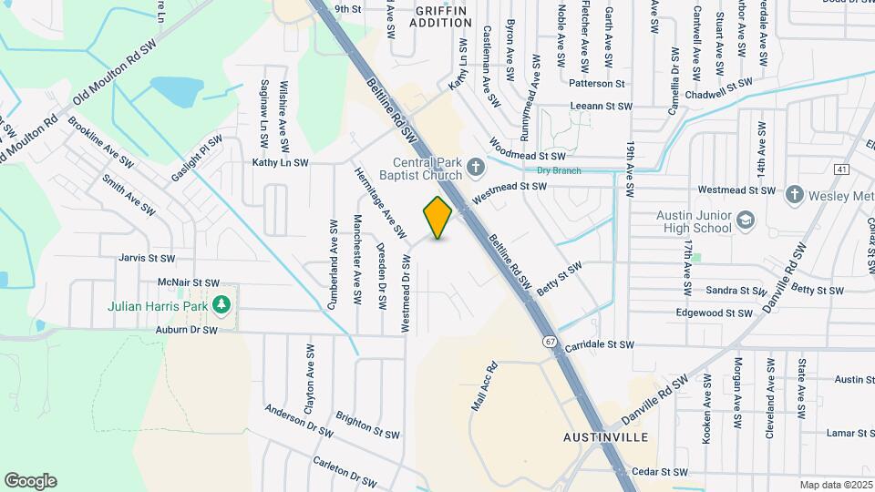2119 Westmead Dr SW Map and Location Details