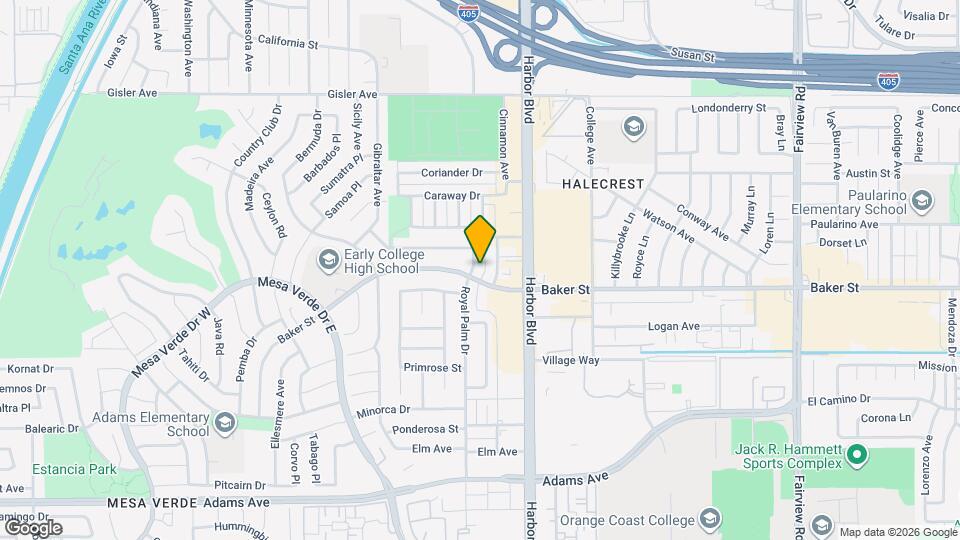 3004 Royal Palm Dr Map and Location Details