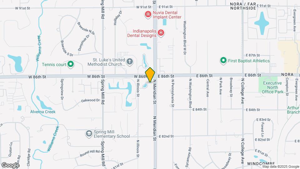 8555 One W Dr Map and Location Details