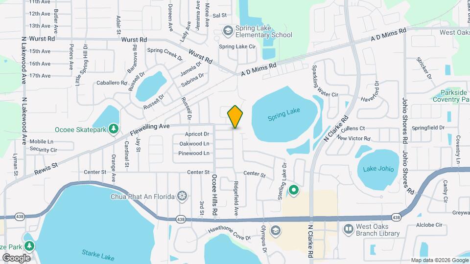 1305 Ridgefield Ave Map and Location Details