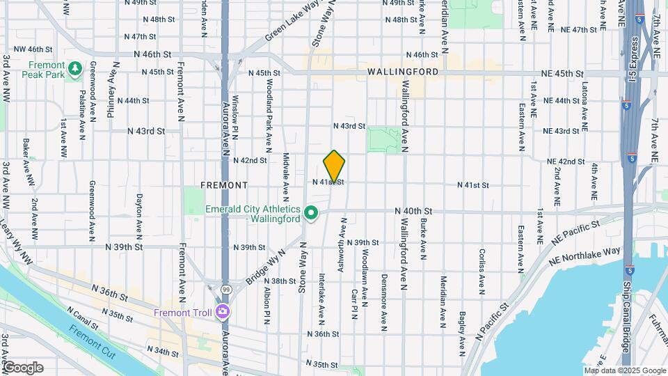 1401 N 41st St Map and Location Details