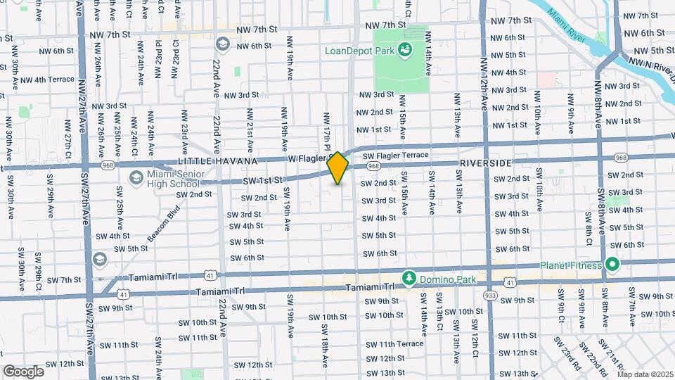 154 SW 17th Ct Map and Location Details