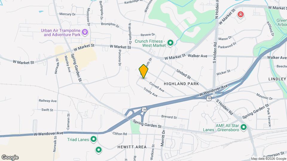 4417 Cornell Ave Map and Location Details