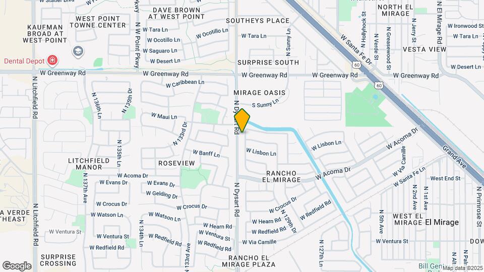 14904 N 130th Ln Map and Location Details