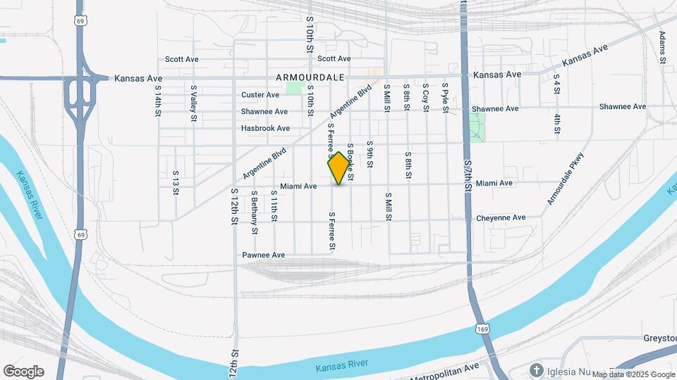 935 Miami AVE Map and Location Details