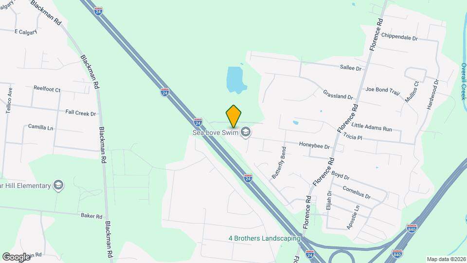 5322 Honeybee Dr Map and Location Details