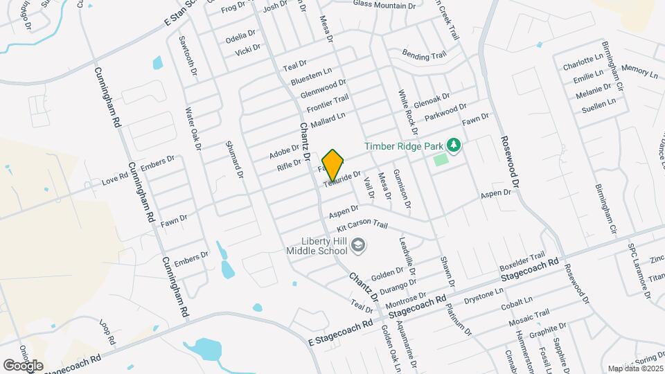 4406 Telluride Dr Map and Location Details