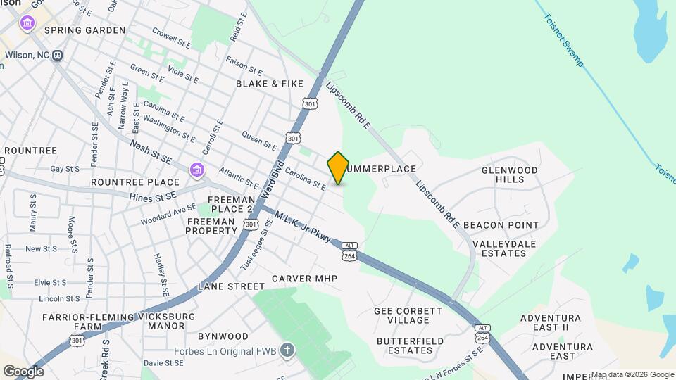 1709 Carolina St E Map and Location Details