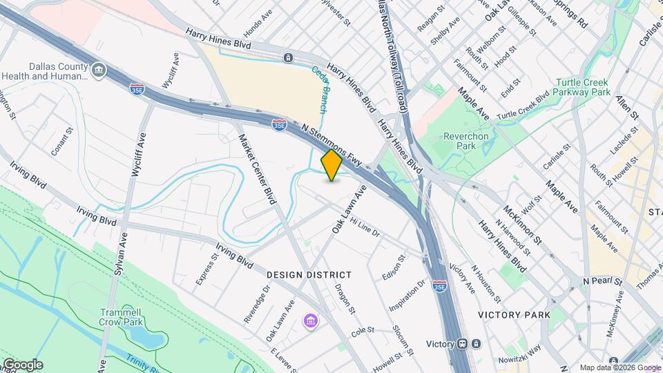 1900 Hi Line Dr, Unit 134 Map and Location Details