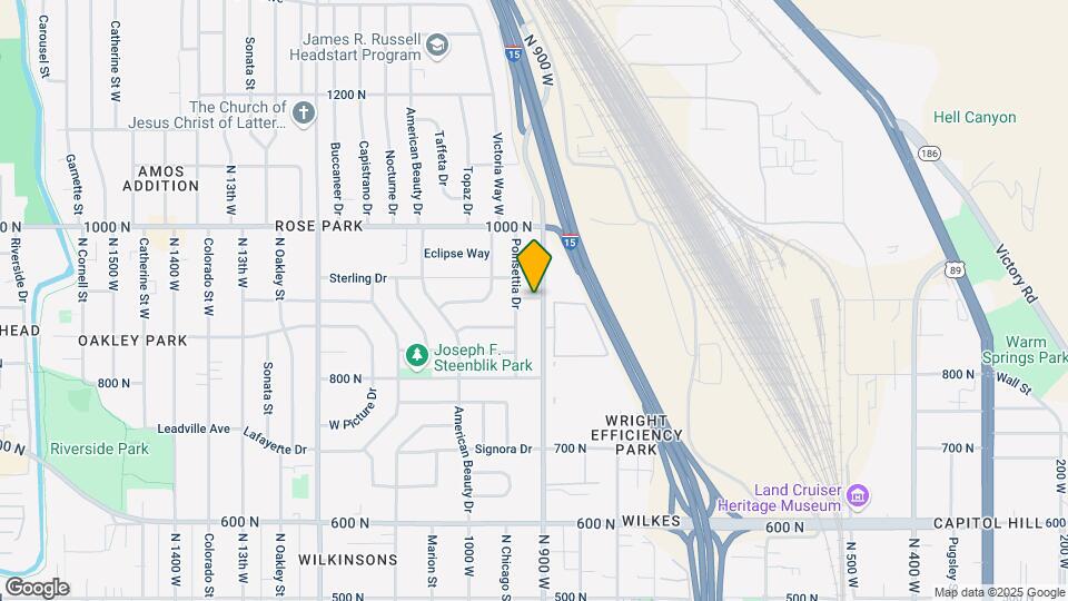 577 N 900 W Map and Location Details