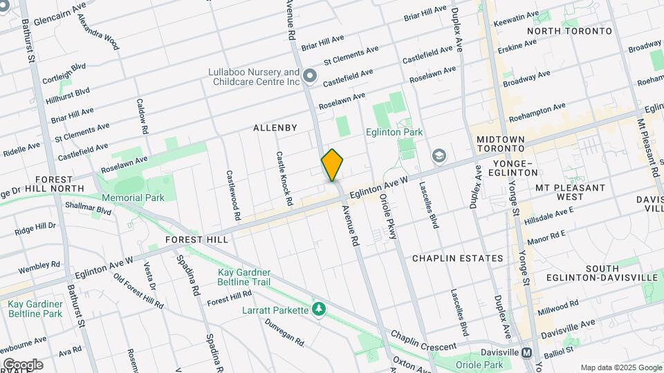 1034-1042 Avenue Rd Map and Location Details