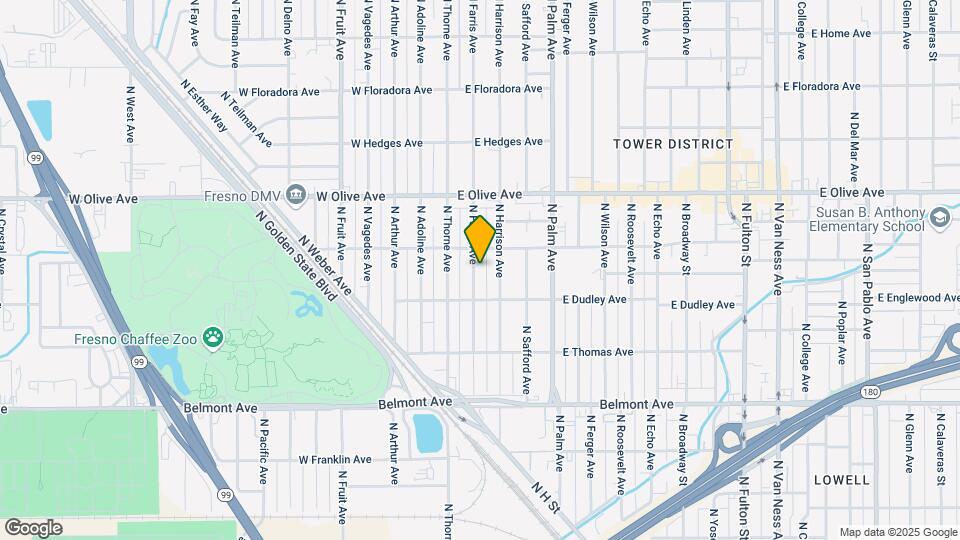 956-958 N Farris Ave Map and Location Details