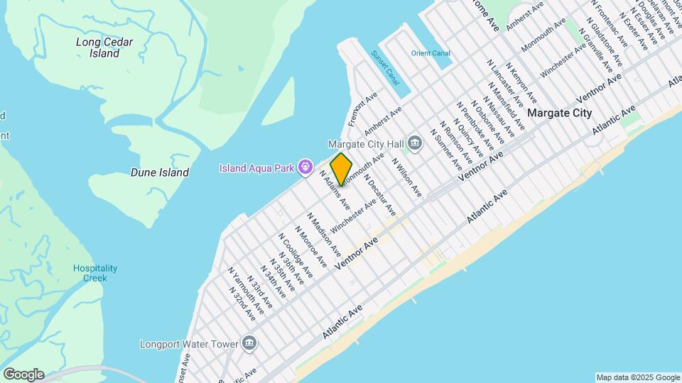 129 N Adams Ave Map and Location Details